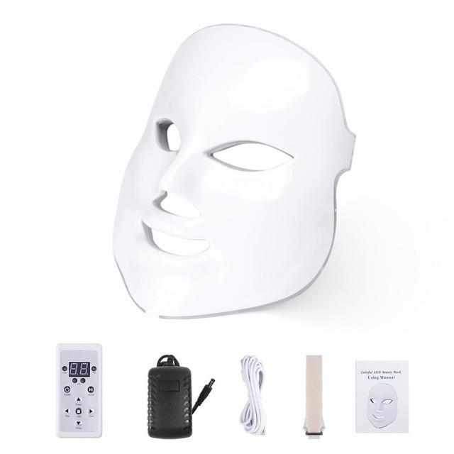 Máscara Facial Fototerapia LED 7 Cores - iMask®